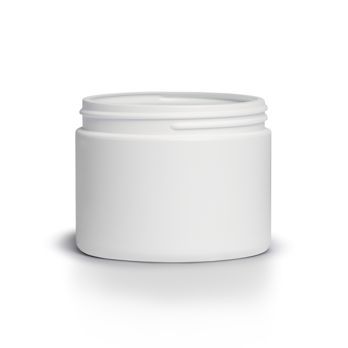 500ml HDPE Euro Jars (500EJ100W)